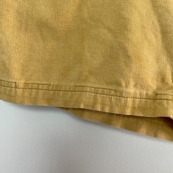 Banks Journal Corduroy Coastal Preppy Heritage Utility Shorts Mustard Sz 34 - Picture 4 of 8